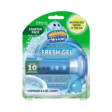 Scrubbing Bubbles Fresh Gel Toilet Stamps - Effortless Clean & Fresh Scent!