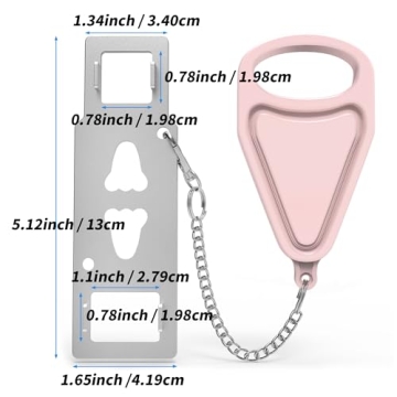 KUOGO Portable Door Lock - Travel Safety Essential