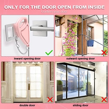 KUOGO Portable Door Lock - Travel Safety Essential