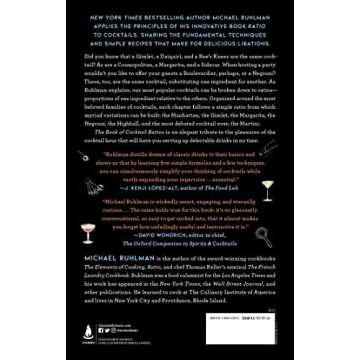 The Book of Cocktail Ratios: The Surprising Simplicity of Classic Cocktails (2) (Ruhlman's Ratios)