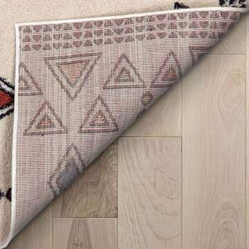 Well Woven Halley Area Rug - Tribal Diamond Design
