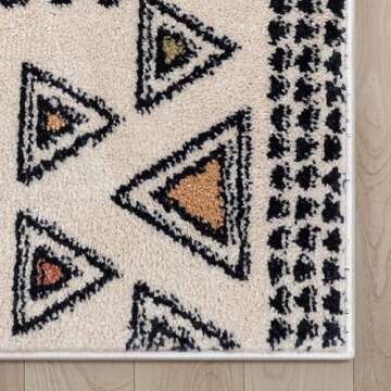 Well Woven Halley Area Rug - Tribal Diamond Design