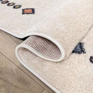 Well Woven Halley Area Rug - Tribal Diamond Design
