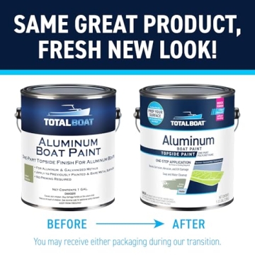 TotalBoat Aluminum Boat Paint for Boats and DIY Projects