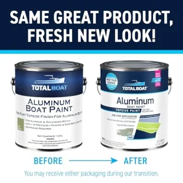 TotalBoat Aluminum Boat Paint for Boats and DIY Projects