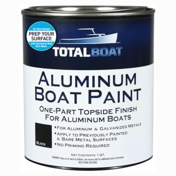 TotalBoat Aluminum Boat Paint for Boats and DIY Projects