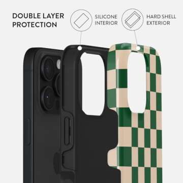 Stylish BURGA Phone Case for iPhone 16 Pro Max - Durable Protection & Fashionable Design