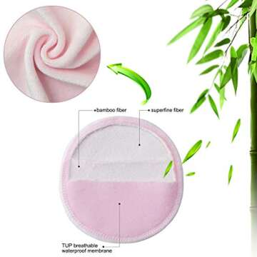 GARYOB Reusable Bamboo Makeup Remover Pads - Eco-Friendly Care