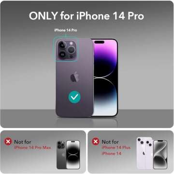 Magnetic iPhone 14 Pro Case - Durable, Slim, and Stylish - MagSafe Compatible
