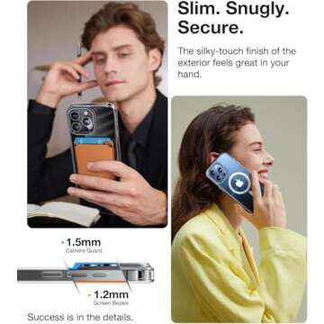 Magnetic iPhone 14 Pro Case with Military-Grade Protection