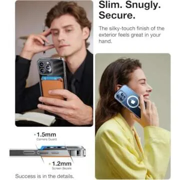 Magnetic iPhone 14 Pro Case with Military-Grade Protection