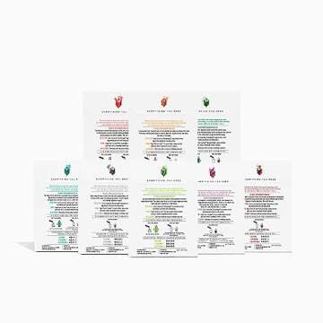 Pique Tea Organic Variety Tea Crystals Sampler - Immune Support, Gut Health, Fasting - 112 Single Se...