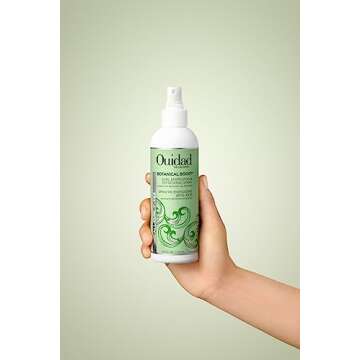 Ouidad Botanical Boost Curl Energizing & Refreshing Hair Spray, 8.5 fl oz, Curl Spray for Lasting De...