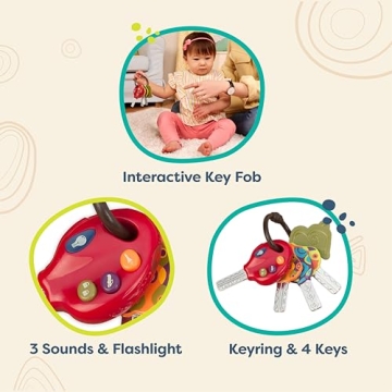 B. toys LucKeys - Interactive Toy Keys for Kids