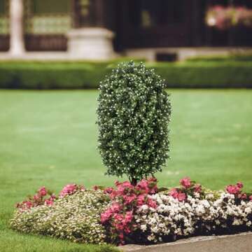 31in Artificial Boxwood Topiary Balls for Home Decor