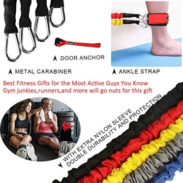 Premium Resistance Bands Set for Versatile Workouts