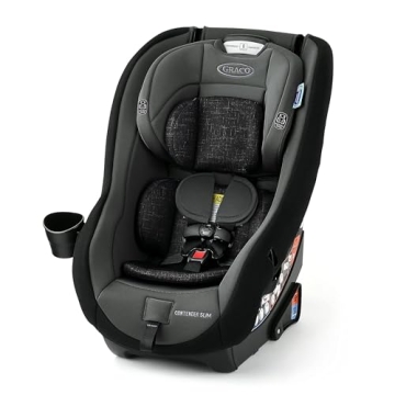 Graco Contender Slim Convertible Car Seat - Lightweight, Space-Saving Design
