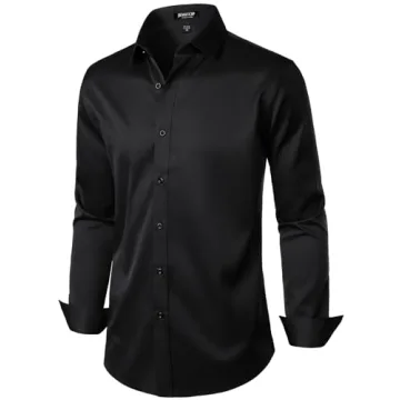 Wrinkle-Free Slim Fit Dress Shirt for Men – JEMITOP