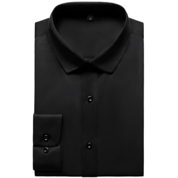 Wrinkle-Free Slim Fit Dress Shirt for Men – JEMITOP