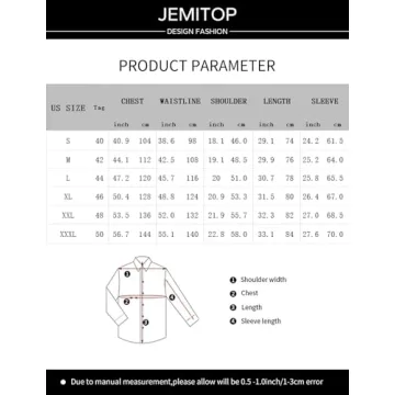Wrinkle-Free Slim Fit Dress Shirt for Men – JEMITOP