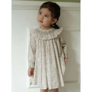 Adorable Baby Girls Vintage Smocked Dress for Every Occasion