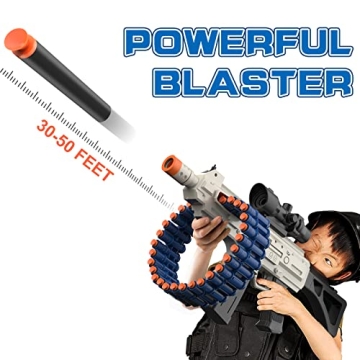 JakMean Toy Blaster - Ultimate Electric Foam Blaster