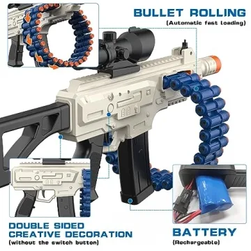 JakMean Toy Blaster - Ultimate Electric Foam Blaster