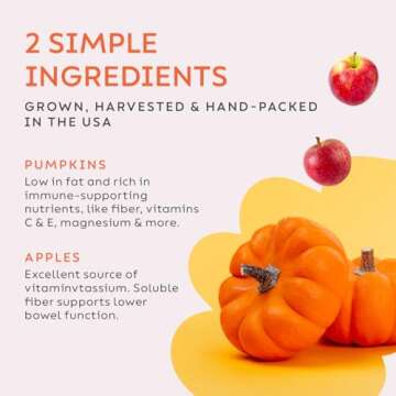 Diggin' Your Dog – Firm Up Pumpkin for Dogs & Cats – Fiber Supplement with Pumpkin & Apple Fiber for Cat & Dog Digestive Support – Made in USA, 16 oz