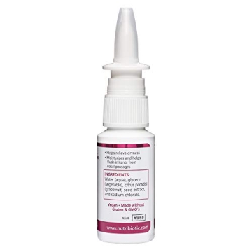NutriBiotic Nasal Spray - Natural Relief for Nasal Irritation