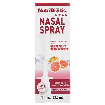 NutriBiotic Nasal Spray - Natural Relief for Nasal Irritation