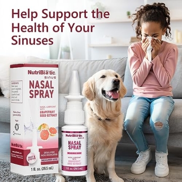 NutriBiotic Nasal Spray - Natural Relief for Nasal Irritation