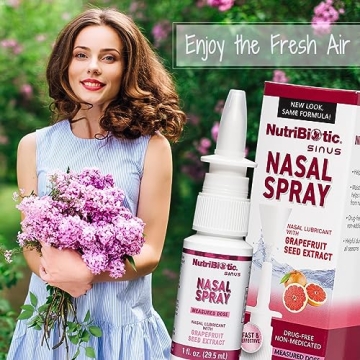 NutriBiotic Nasal Spray - Natural Relief for Nasal Irritation