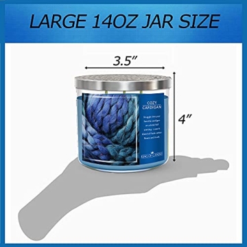 Cozy Cardigan Fall Candle | Long Lasting, Clean Burning Delight