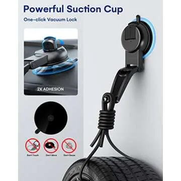 ZeeHoo Wireless Car Charger, 15w Fast Charging, Auto Clamping Car Phone Mount, Cell Phone Holder Charger, for iPhone 15 14 13 12 11 Pro Max Xs, Etc. (Black)