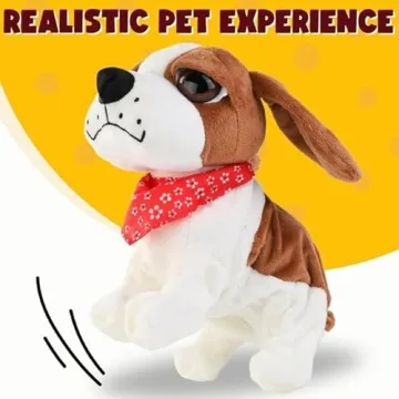 Interactive Puppy Toy for Kids - Fun Plush Companion