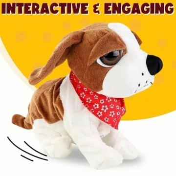 Interactive Puppy Toy for Kids - Fun Plush Companion