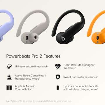 Beats Powerbeats Pro 2 - Wireless, Noise Cancelling, 45H Battery