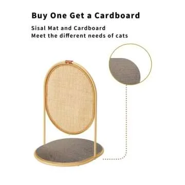 Stylish MS! MAKE SURE Cat Scratching Post for Cats