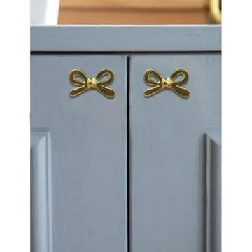 Elegant Perilla Home Brass Knob Set for Cabinets and Drawers