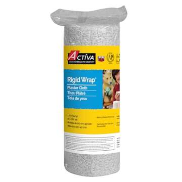 Activa ACT233 Rigid Wrap Plaster Cloth – Easy Crafting for All Ages!