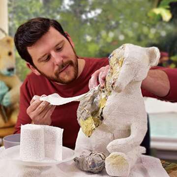 Activa Rigid Wrap Plaster Cloth - Perfect for Crafting Masks