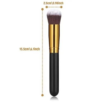 Flawless 2 Pack Self Tanner Brush Kabuki for All