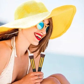 Flawless 2 Pack Self Tanner Brush Kabuki for All