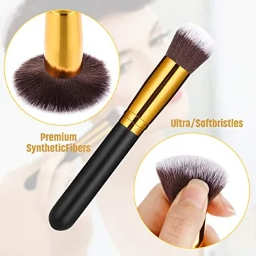 Flawless 2 Pack Self Tanner Brush Kabuki for All