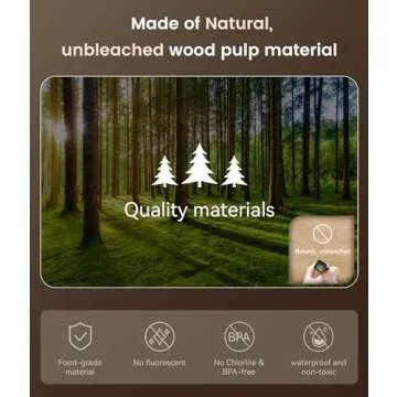 300PCS Parchment Paper Baking Sheets for Oven - 12 x 16 Inches Non-Stick Precut Baking Parchment Pap...