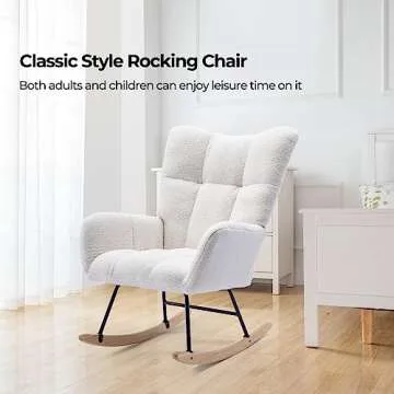 Unovivy Rocking Chair for Ultimate Comfort and Style