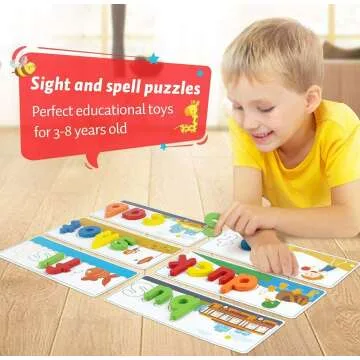 KMUYSL Letter Spelling Words Game for Kids