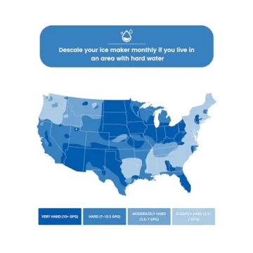 COWSAR Nugget Ice Maker - 34LBS/day, Self-Cleaning