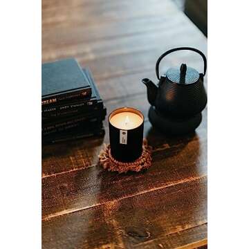 Calyan Wax Co. Oakmoss + Amber Scented Candle - 75 Hour Burn