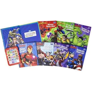Marvel Super Heroes Me Reader with 8 Amazing Books